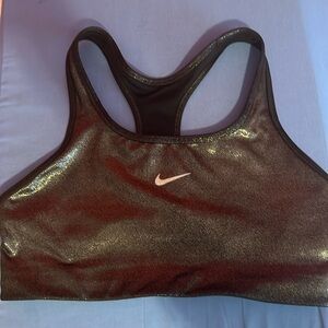 Nike glitter sports bra